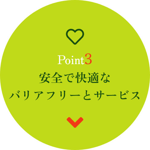 安全で快適な住居空間とサービスはこちら