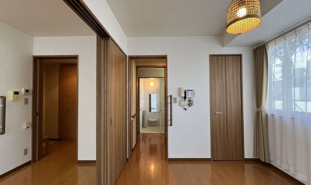 ユニバーサルデザインで設計されたお部屋の写真