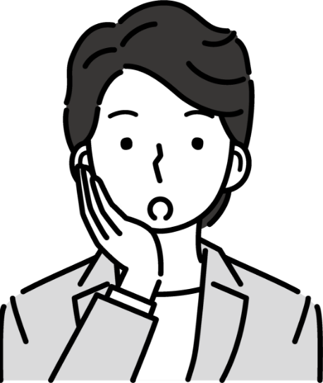 高齢者向け賃貸マンションを探してる人のイメージイラスト